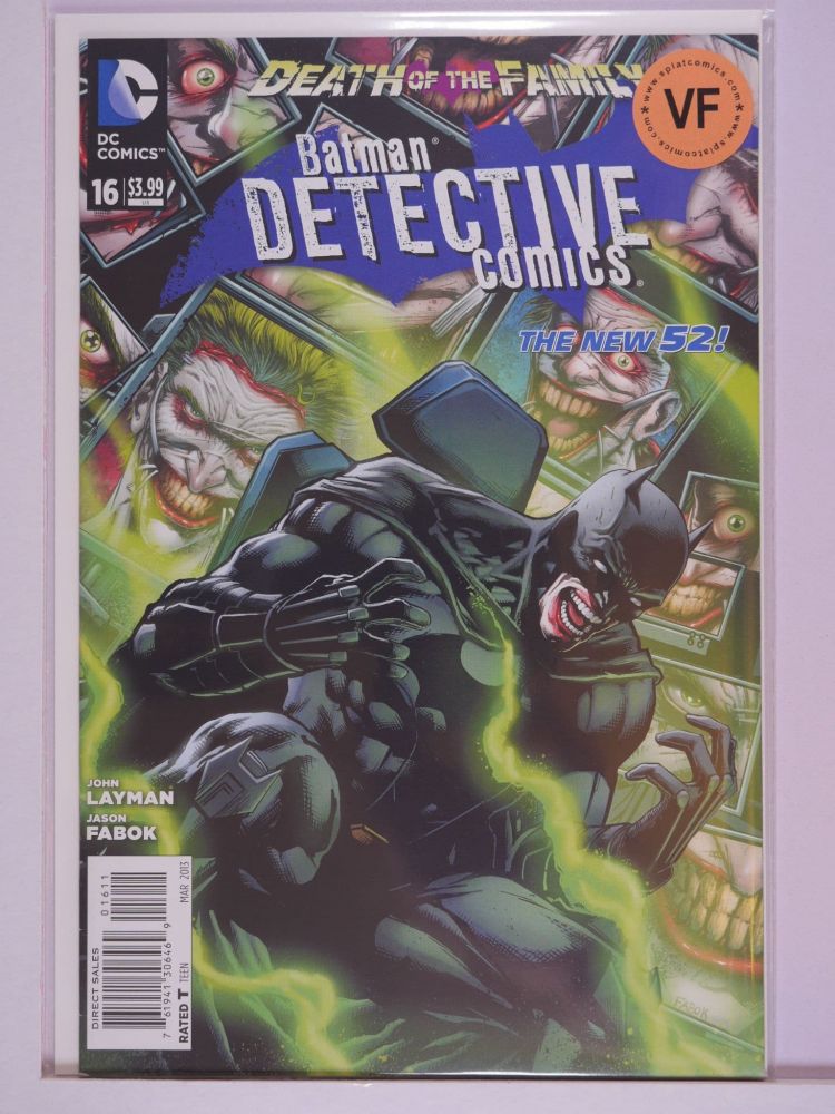 DETECTIVE COMICS NEW 52 (2011) Volume 1: # 0016 VF