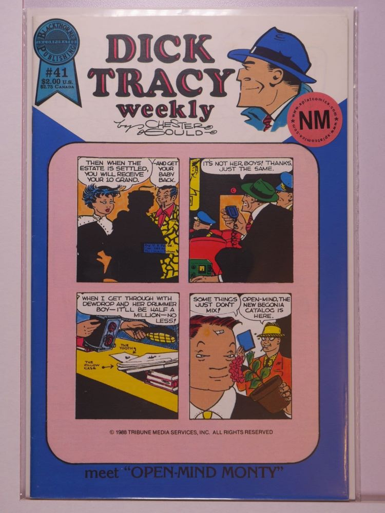 DICK TRACY (1986) Volume 1: # 0041 NM