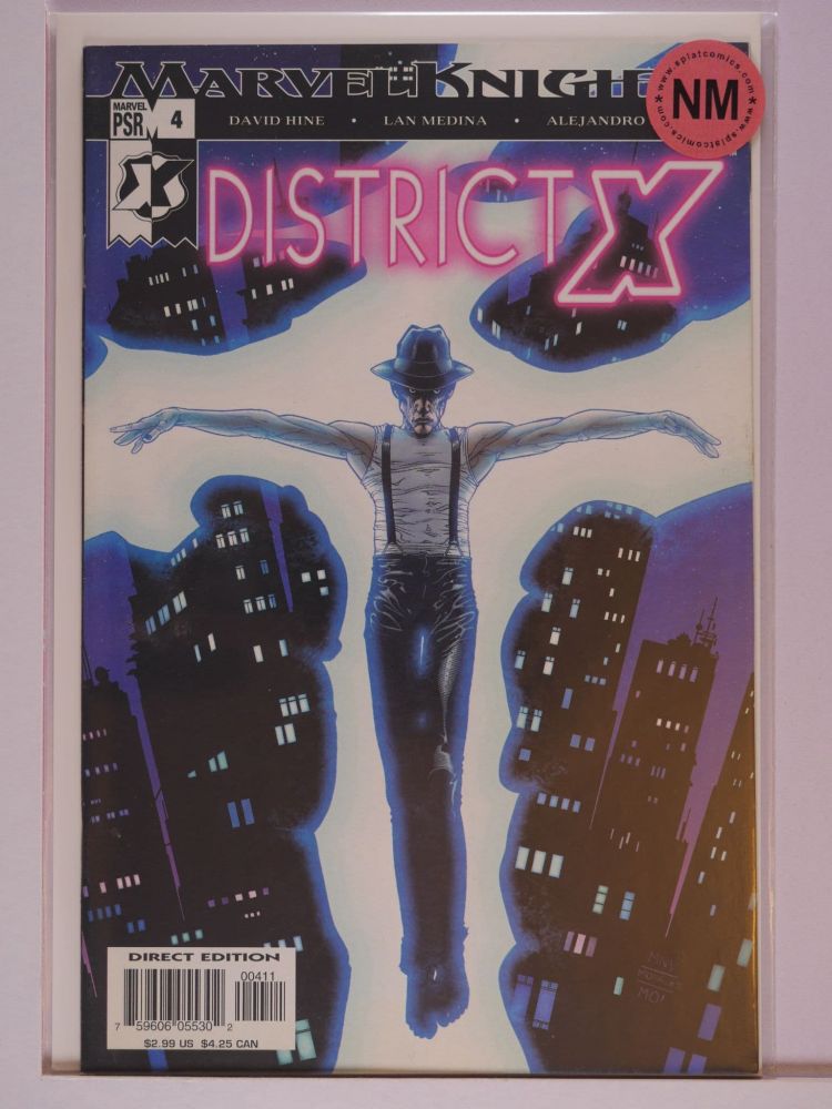 DISTRICT X (2004) Volume 1: # 0004 NM