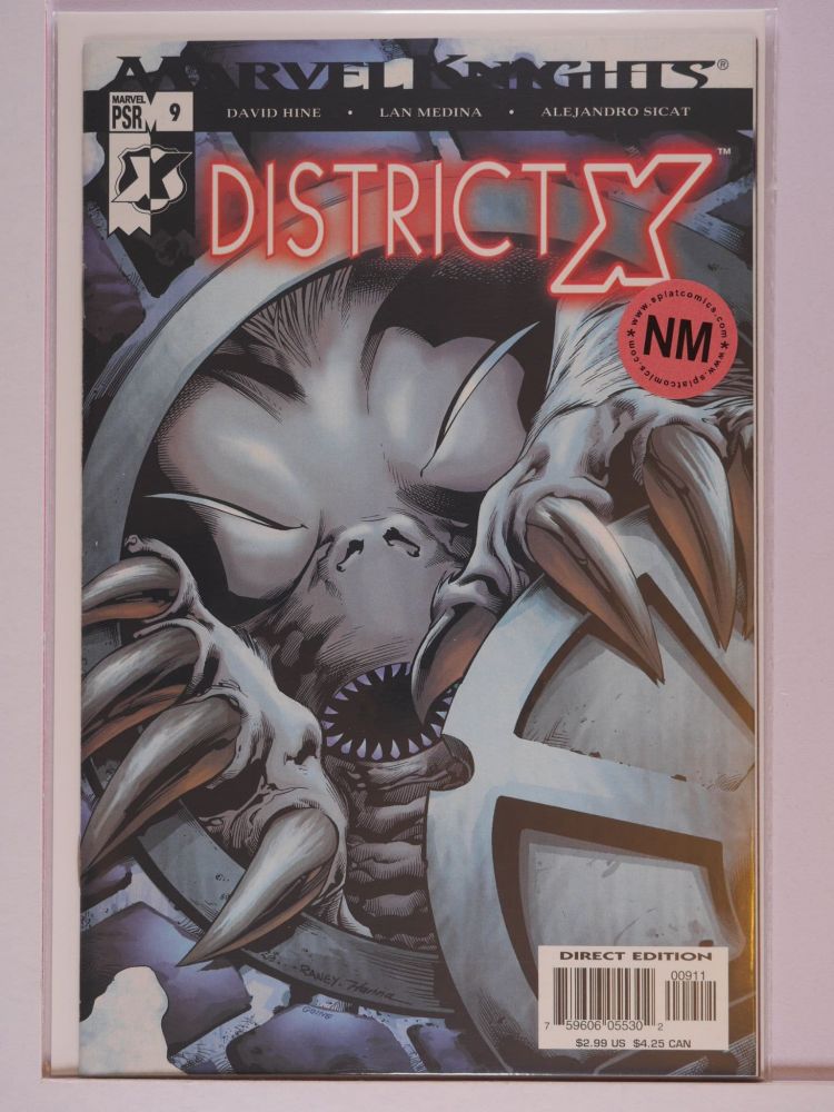 DISTRICT X (2004) Volume 1: # 0009 NM
