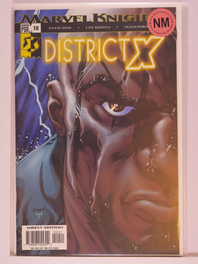 DISTRICT X (2004) Volume 1: # 0010 NM