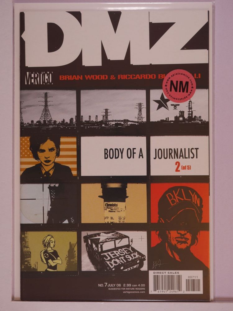 DMZ (2006) Volume 1: # 0007 NM