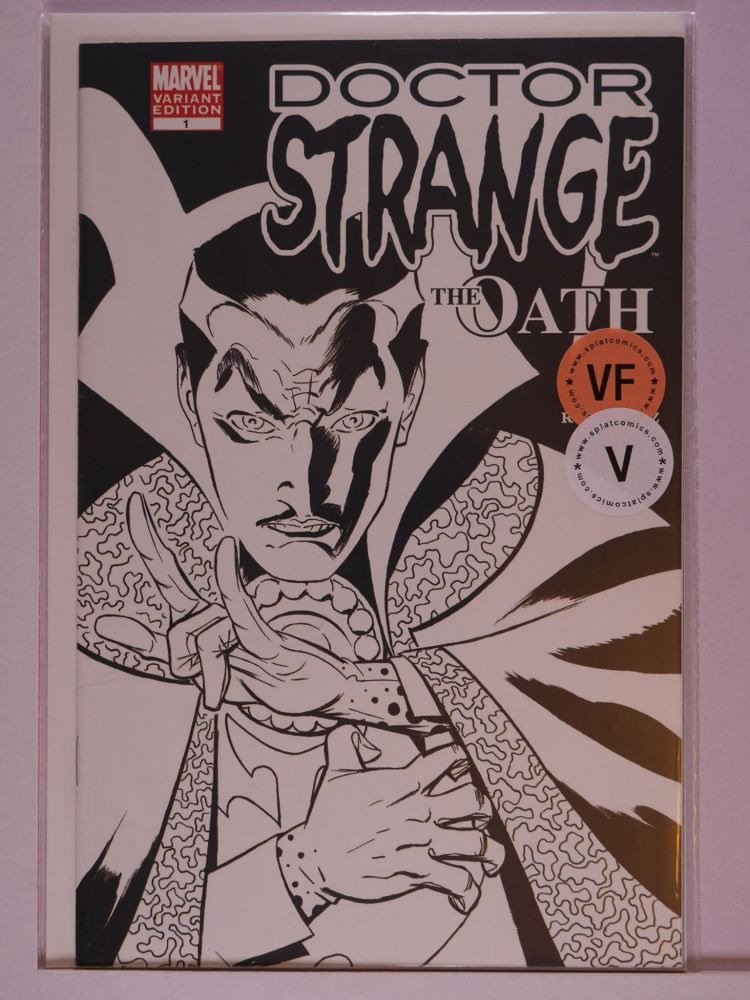 DOCTOR STRANGE THE OATH (2006) Volume 1: # 0001 VF BLACK AND WHITE COVER VARIANT
