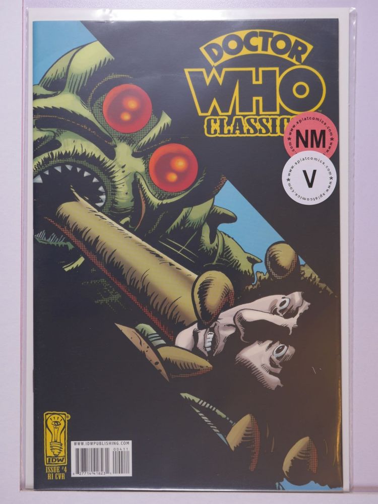DOCTOR WHO CLASSICS (2007) Volume 1: # 0004 NM RETAILER INCENTIVE COVER VARIANT