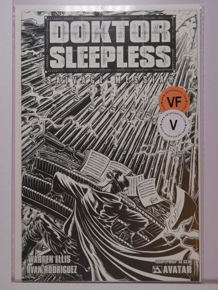 DOKTOR SLEEPLESS (2007) Volume 1: # 0012 VF WRAPAROUND COVER VARIANT