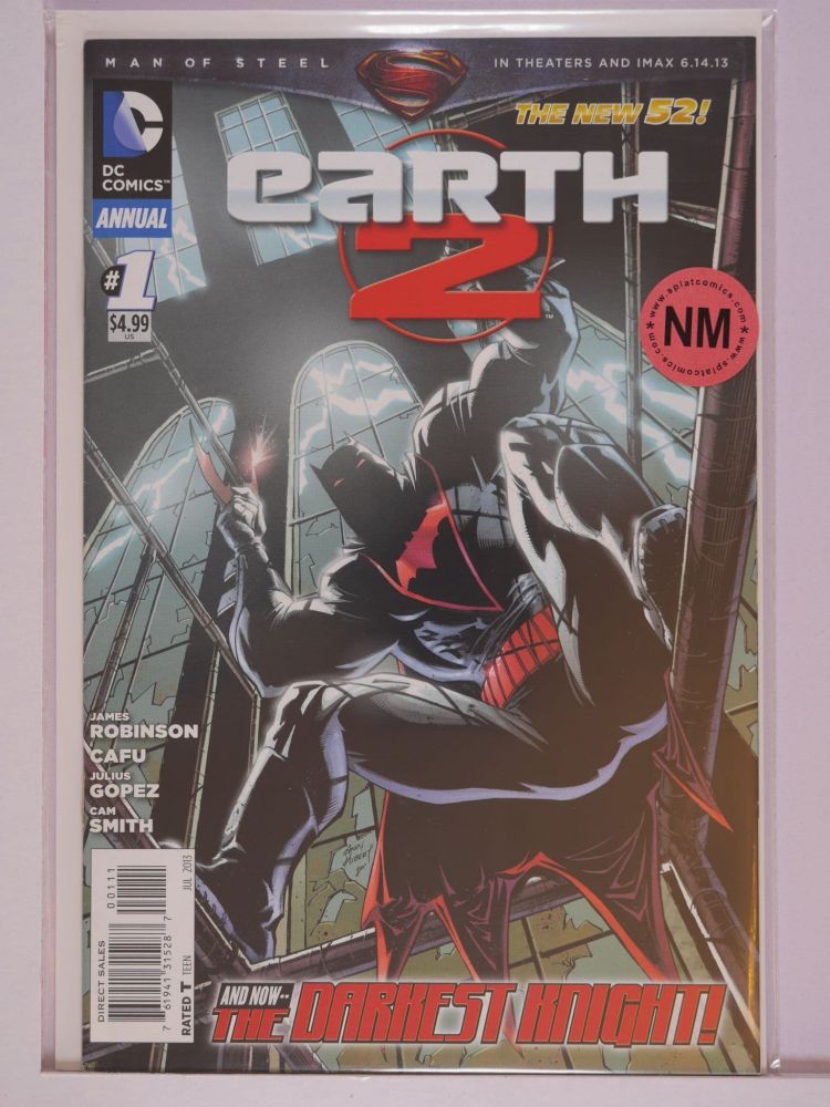 EARTH 2 NEW 52 ANNUAL (2011) Volume 1: # 0001 NM