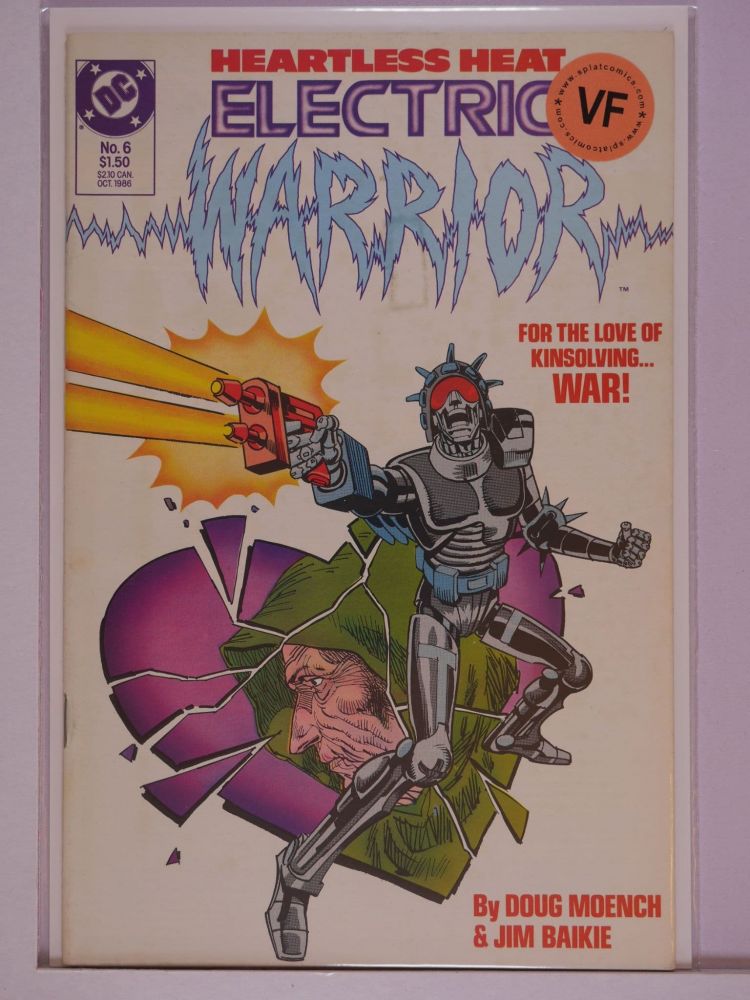 ELECTRIC WARRIOR (1986) Volume 1: # 0006 VF