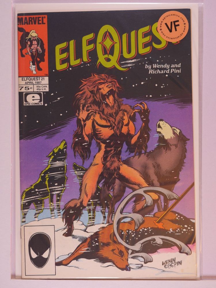 ELFQUEST (1985) Volume 1: # 0021 VF