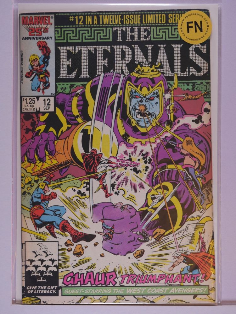 ETERNALS (1985) Volume 2: # 0012 FN