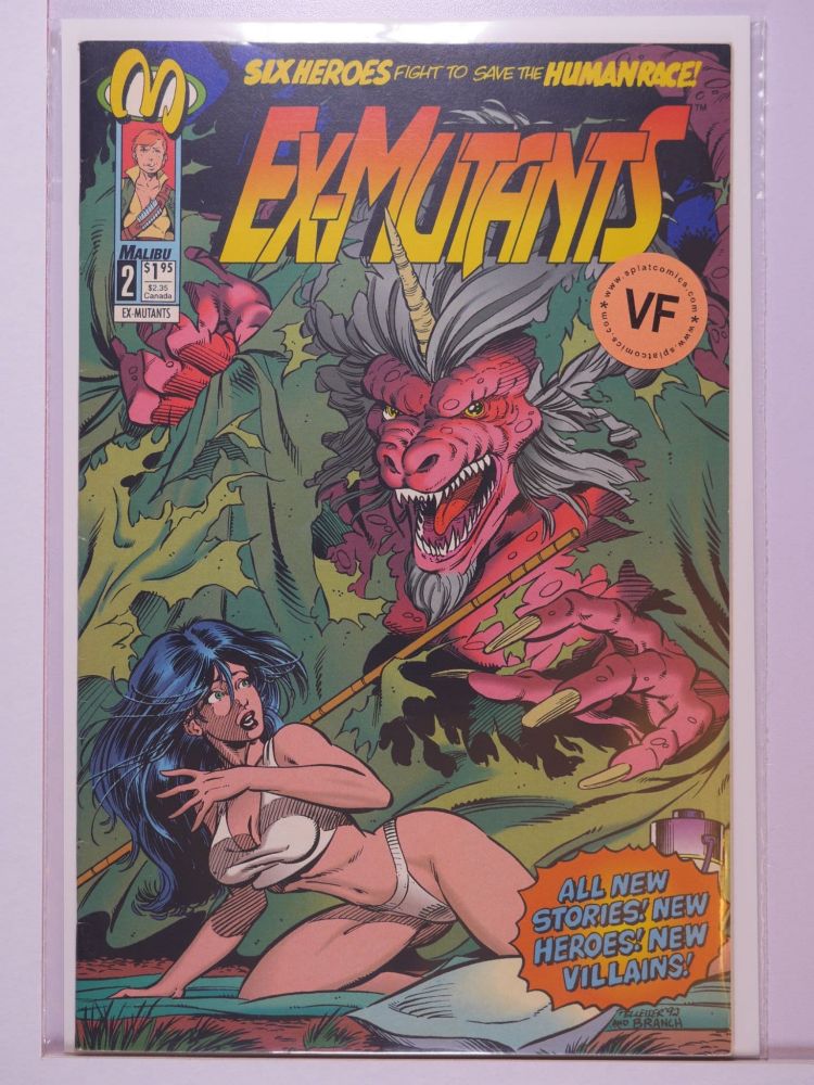 EX-MUTANTS (1992) Volume 1: # 0002 VF