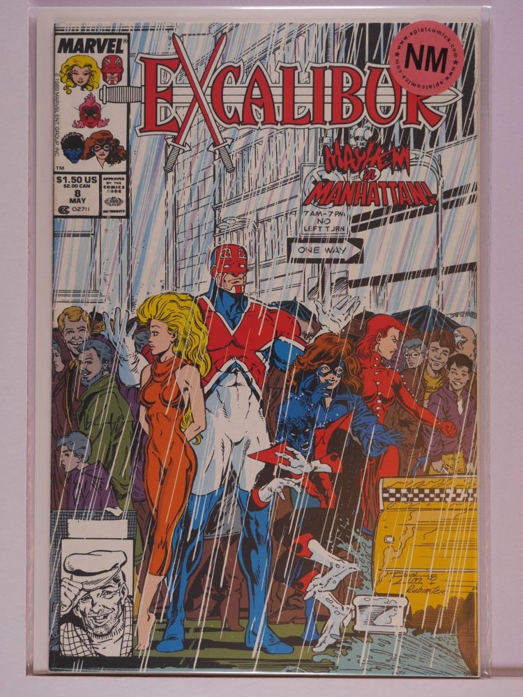 EXCALIBUR (1988) Volume 1: # 0008 NM