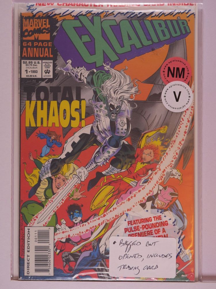 EXCALIBUR ANNUAL (1988) Volume 1: # 0001 NM BAGGED OPENED VARIANT