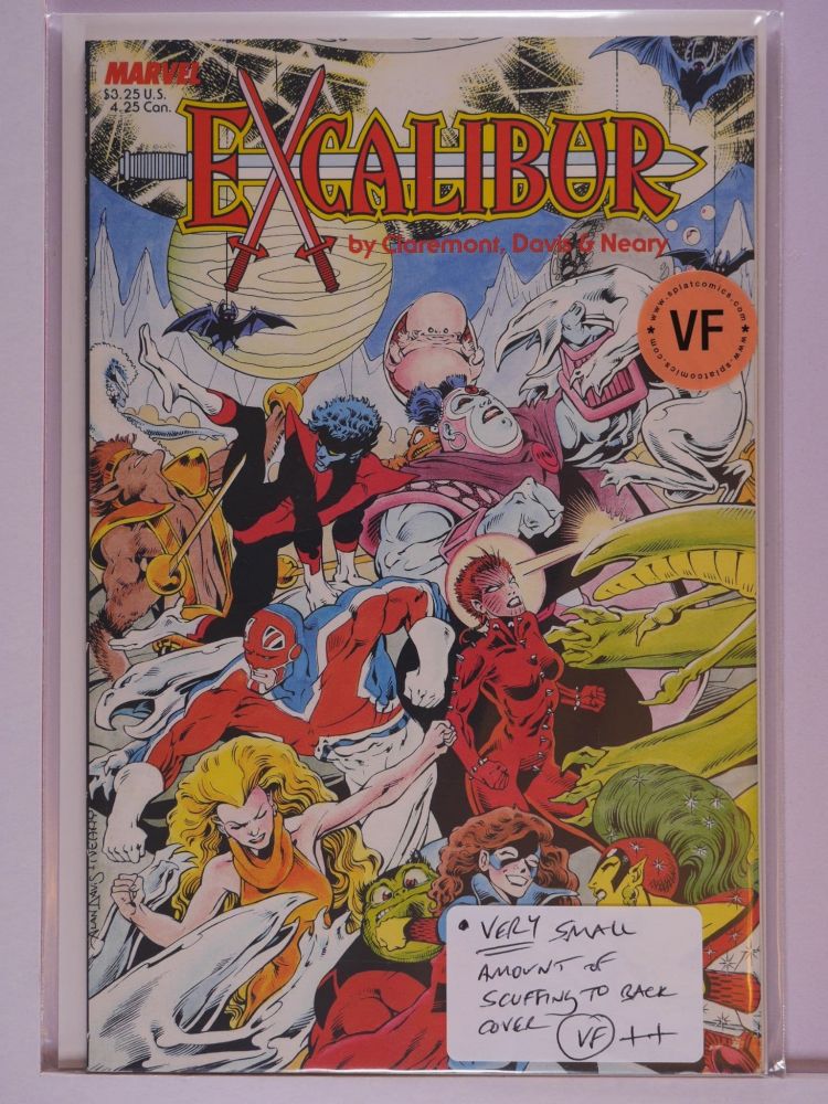 EXCALIBUR THE SWORD IS DRAWN (1988) Volume 1: # 0001 VF