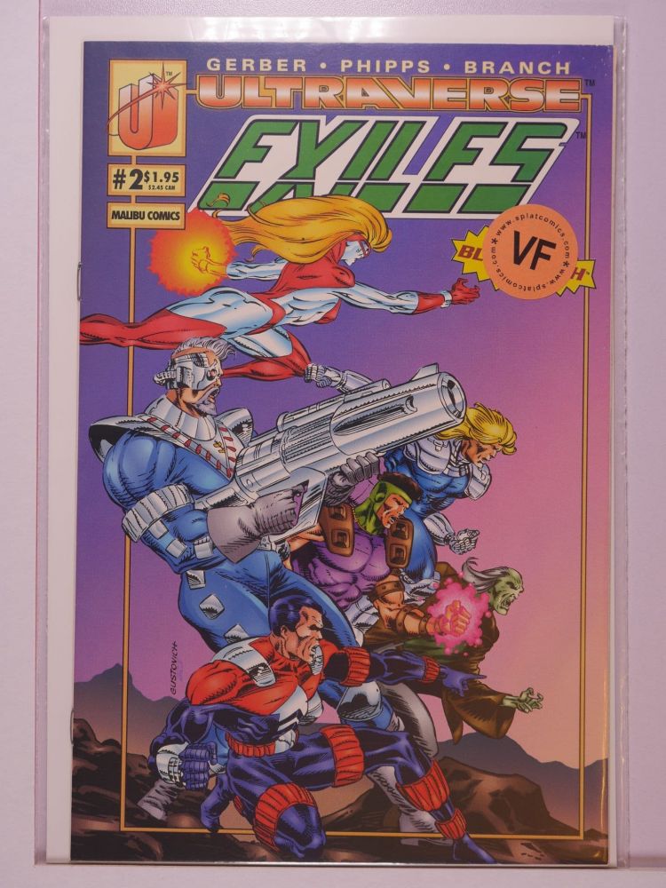 EXILES (1993) Volume 1: # 0002 VF