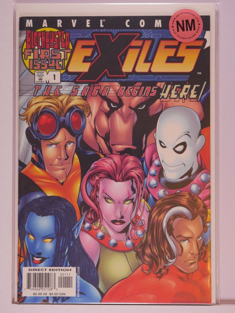 EXILES (2001) Volume 1: # 0001 NM