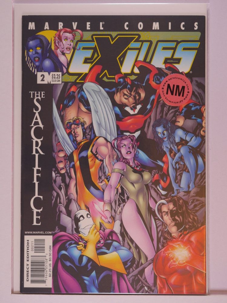 EXILES (2001) Volume 1: # 0002 NM