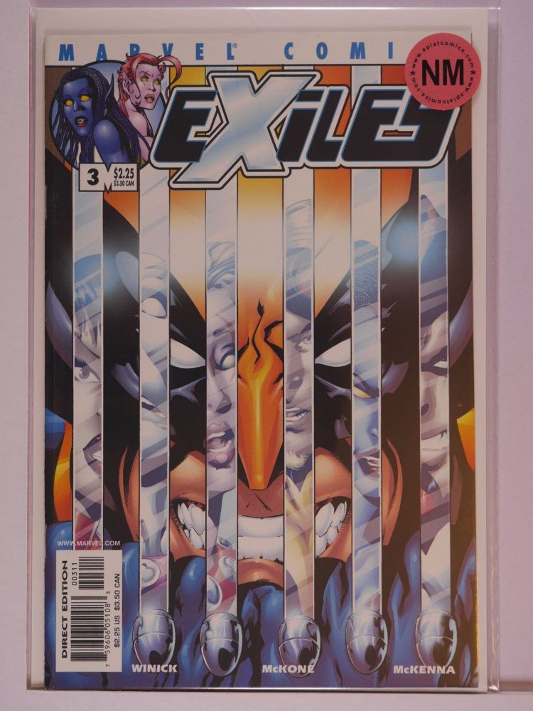 EXILES (2001) Volume 1: # 0003 NM