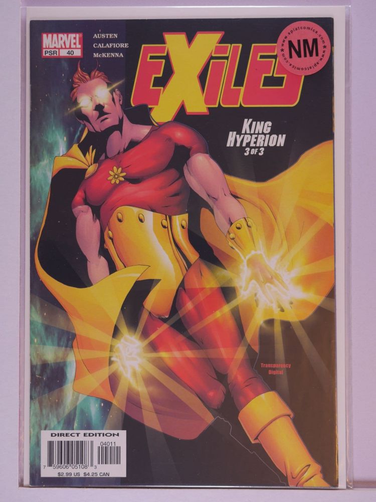 EXILES (2001) Volume 1: # 0040 NM