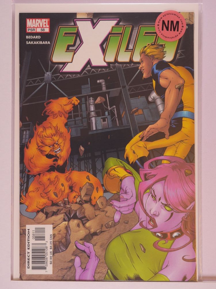 EXILES (2001) Volume 1: # 0058 NM