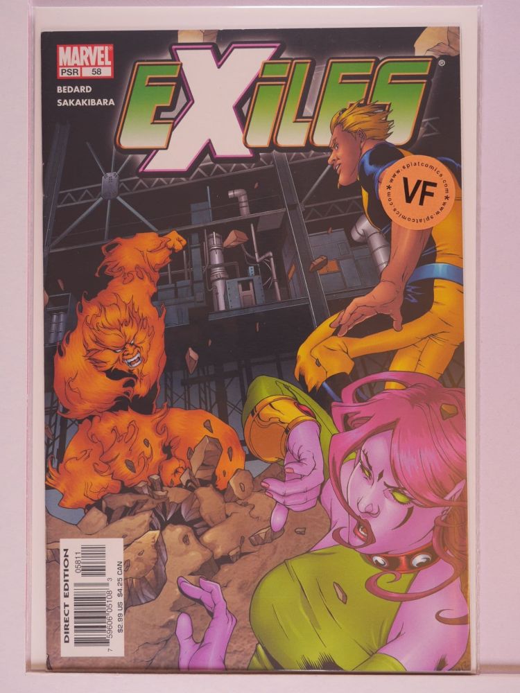 EXILES (2001) Volume 1: # 0058 VF