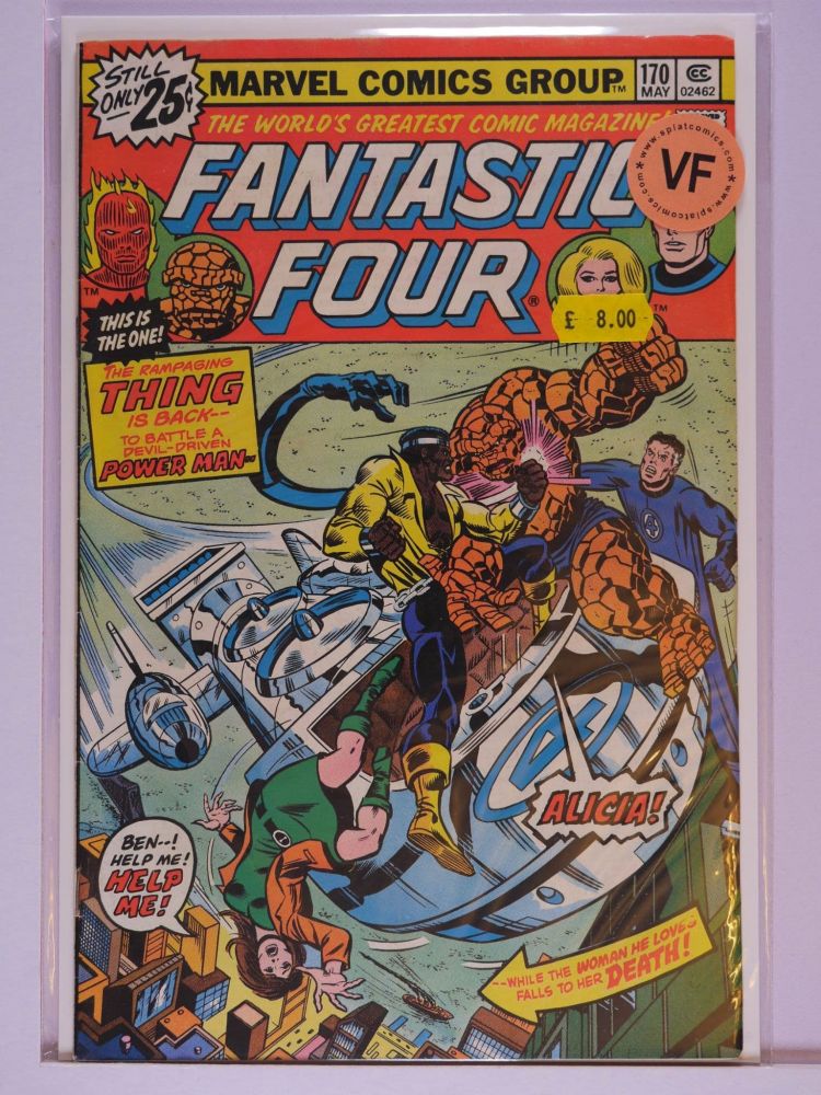 FANTASTIC FOUR (1962) Volume 1: # 0170 VF