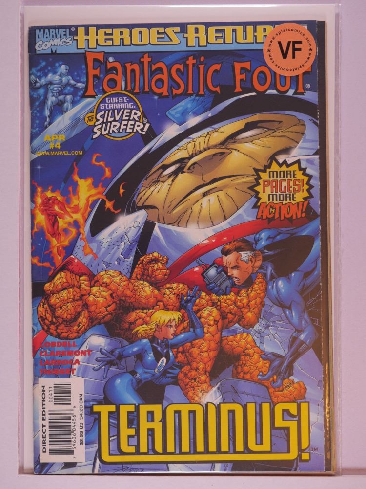FANTASTIC FOUR (1998) Volume 3: # 0004 VF