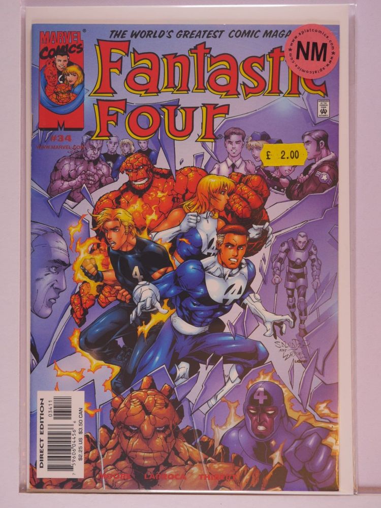 FANTASTIC FOUR (1998) Volume 3: # 0034 NM