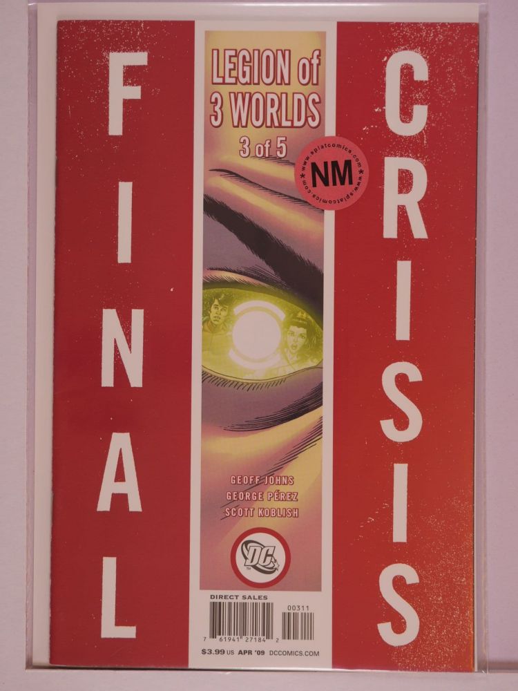 FINAL CRISIS LEGION OF THREE WORLDS (2008) Volume 1: # 0003 NM