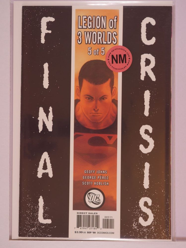 FINAL CRISIS LEGION OF THREE WORLDS (2008) Volume 1: # 0005 NM