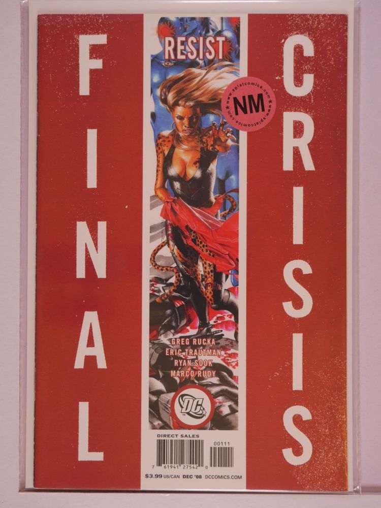 FINAL CRISIS RESIST (2008) Volume 1: # 0001 NM