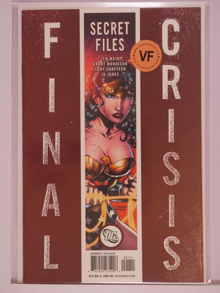 FINAL CRISIS SECRATE FILES (2009) Volume 1: # 0001 VF