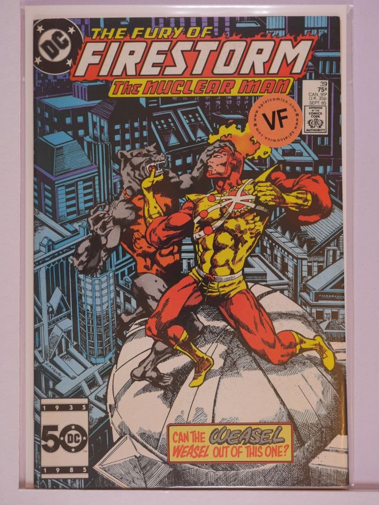 FIRESTORM / FURY OF FIRESTORM (1982) Volume 2: # 0039 VF