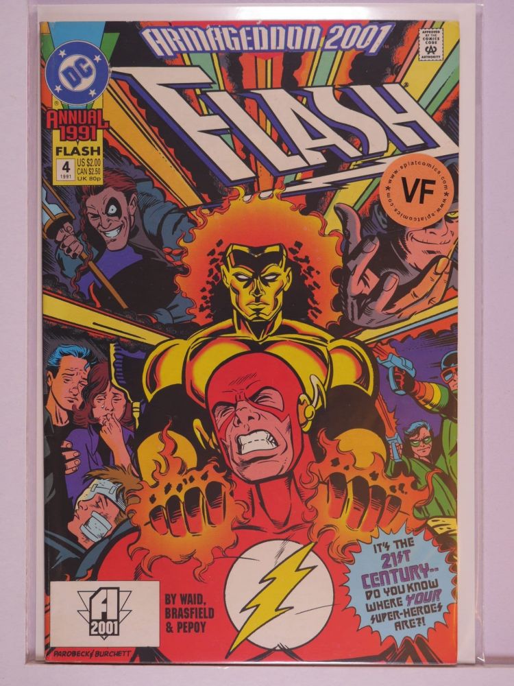FLASH ANNUAL (1987) Volume 2: # 0004 VF