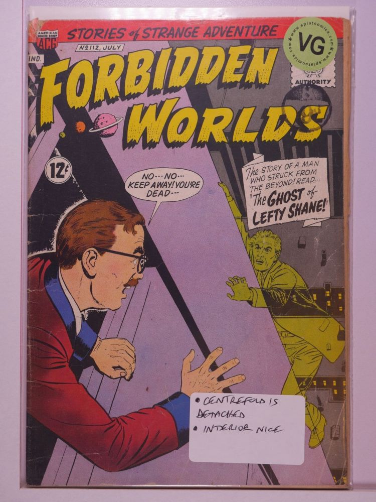FORBIDDEN WORLDS (1951) Volume 1: # 0112 VG