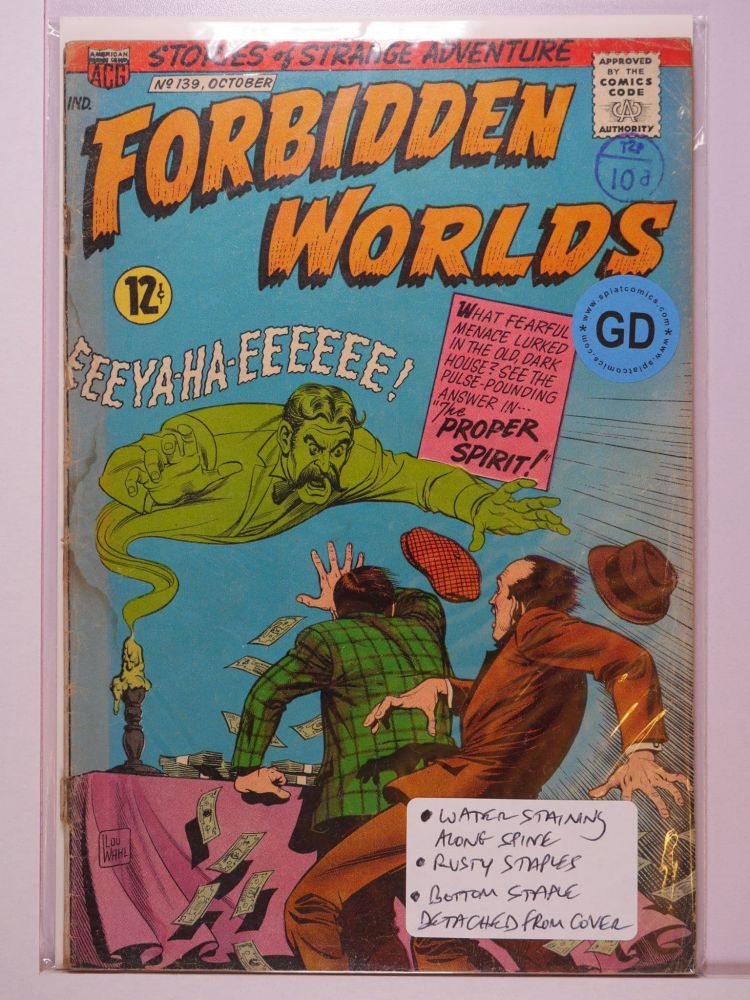 FORBIDDEN WORLDS (1951) Volume 1: # 0139 GD