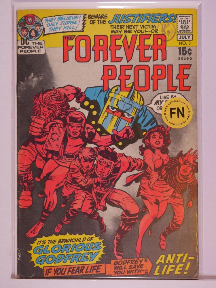 FOREVER PEOPLE (1971) Volume 1: # 0003 FN