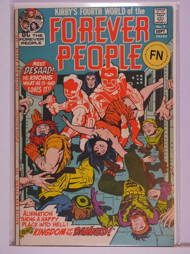 FOREVER PEOPLE (1971) Volume 1: # 0004 FN