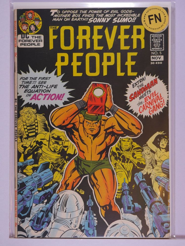 FOREVER PEOPLE (1971) Volume 1: # 0005 FN