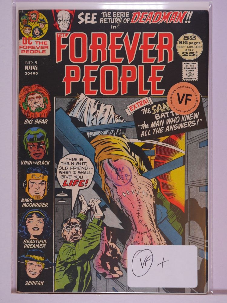 FOREVER PEOPLE (1971) Volume 1: # 0009 VF