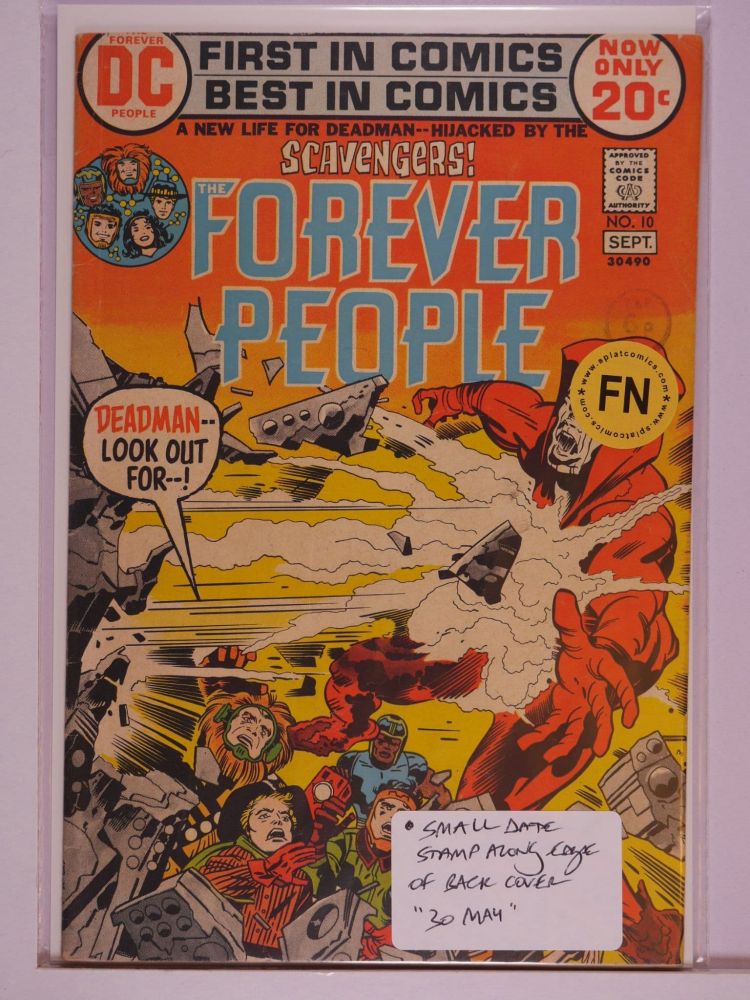 FOREVER PEOPLE (1971) Volume 1: # 0010 FN