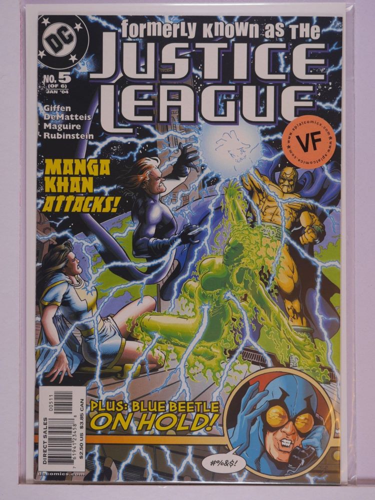 FORMERLY KNOWN AS THE JUSTICE LEAGUE (2003) Volume 1: # 0005 VF