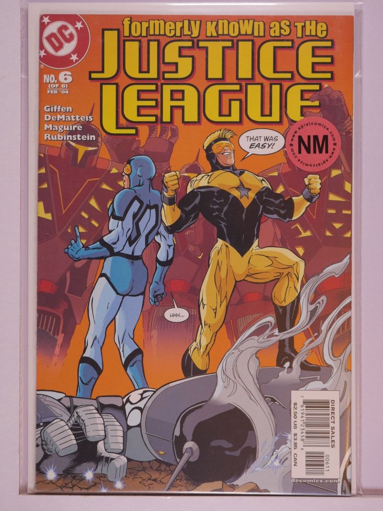 FORMERLY KNOWN AS THE JUSTICE LEAGUE (2003) Volume 1: # 0006 NM
