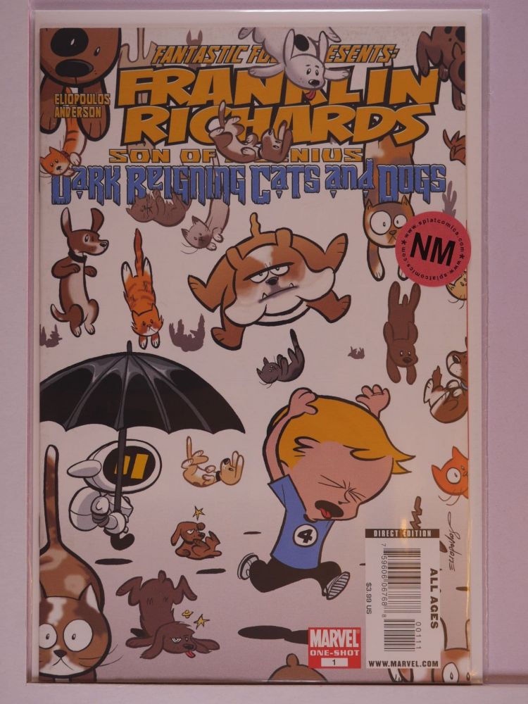 FRANKLIN RICHARDS SON OF A GENIUS DARK REIGNING CATS AND DOGS (2009) Volume 1: # 0001 NM