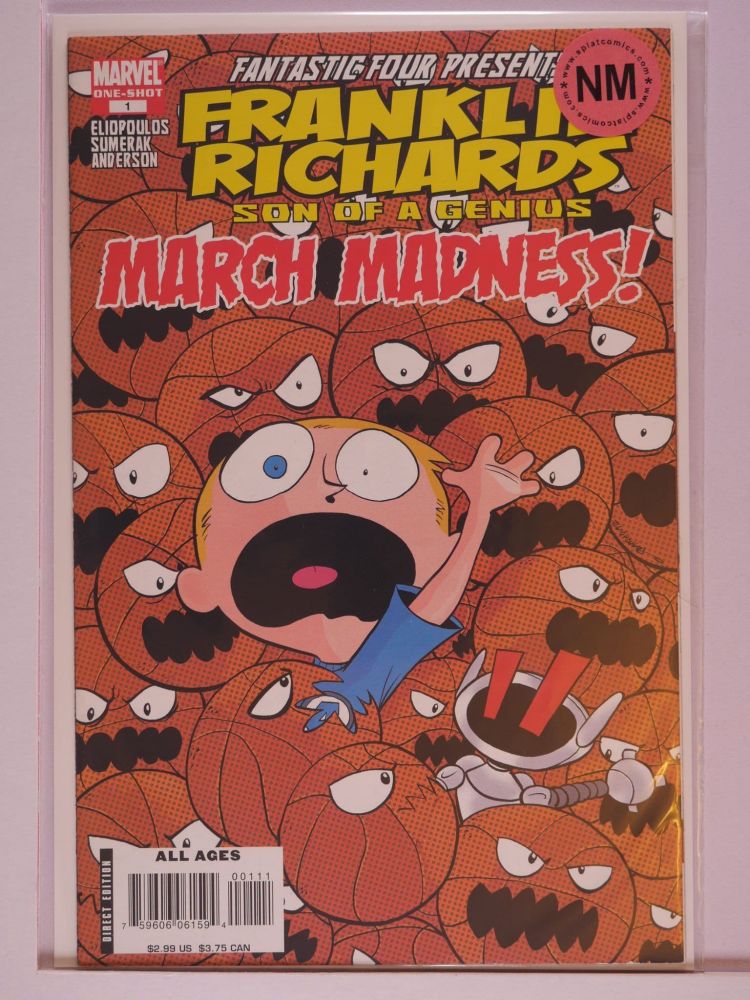 FRANKLIN RICHARDS SON OF A GENIUS MARCH MADNESS (2007) Volume 1: # 0001 NM