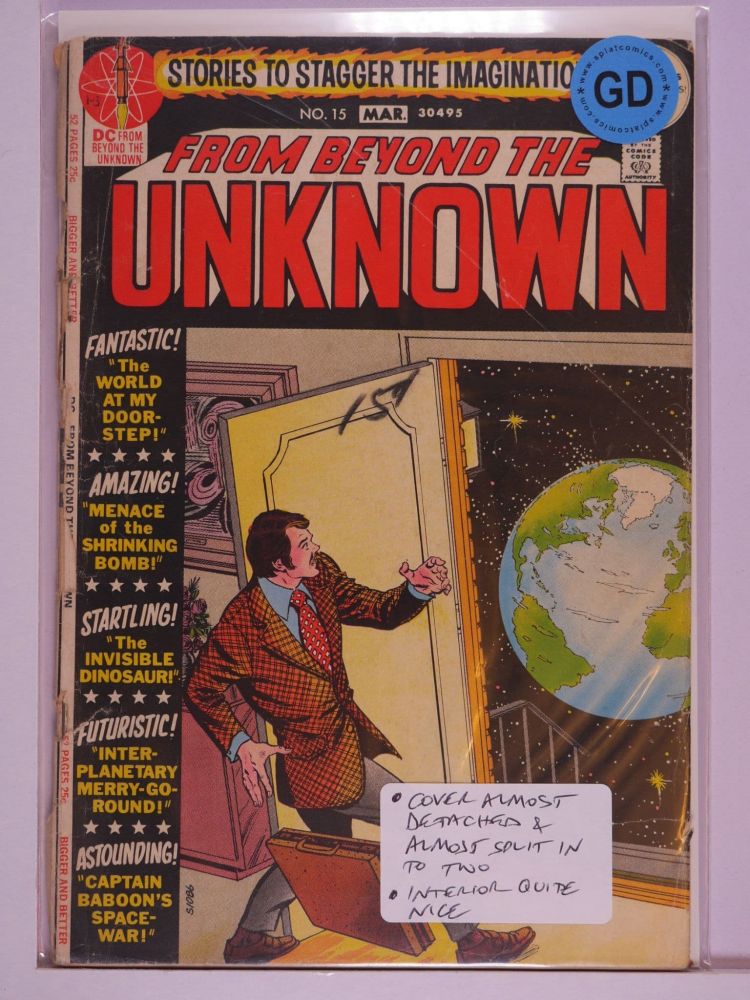 FROM BEYOND THE UNKNOWN (1969) Volume 1: # 0015 GD