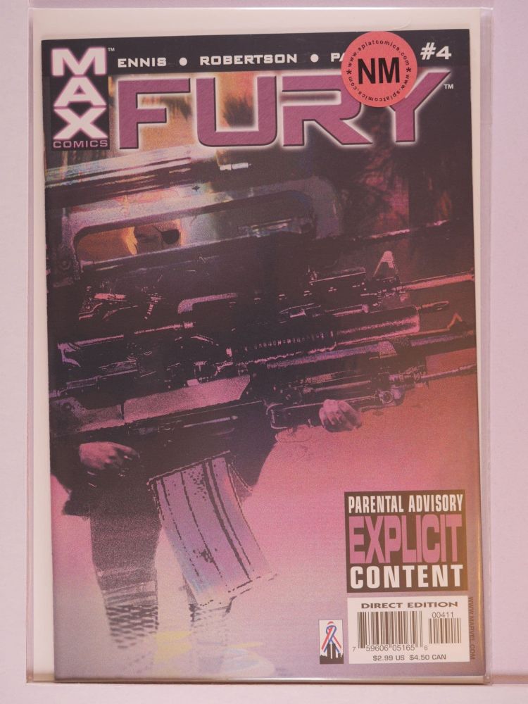 FURY (2001) Volume 1: # 0004 NM