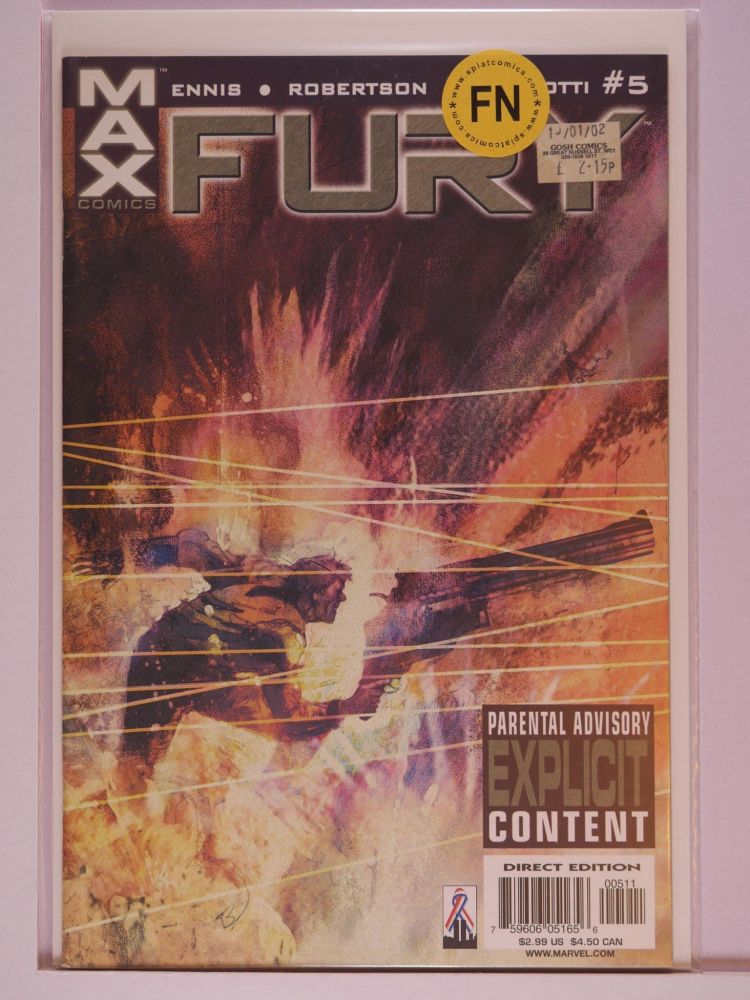 FURY (2001) Volume 1: # 0005 FN