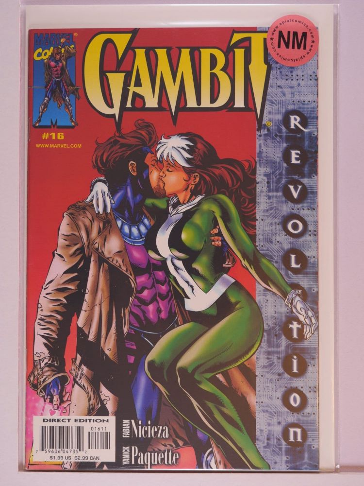 GAMBIT (1999) Volume 2: # 0016 NM
