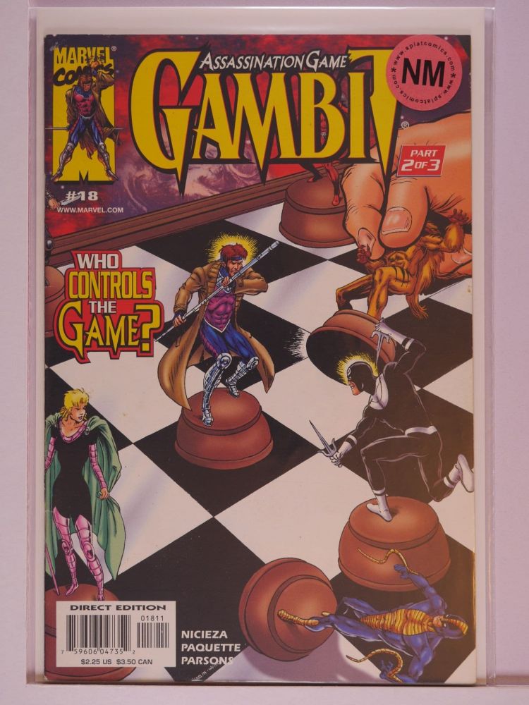 GAMBIT (1999) Volume 2: # 0018 NM