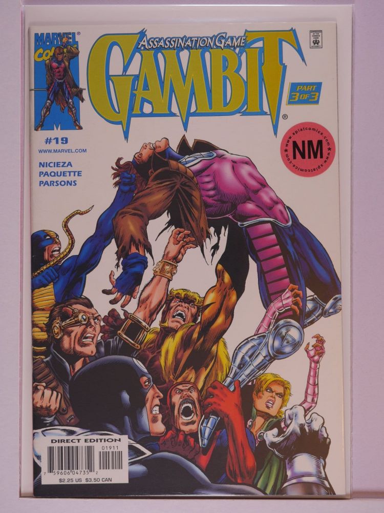 GAMBIT (1999) Volume 2: # 0019 NM